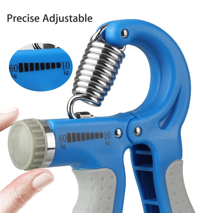 2/1Pcs Hand Grip Strengthener, Adjustable Resistance 22-132Lbs (10- 60Kg), Hand Grip Exerciser, Strengthen Grip, Hand Squeezer, Forearm Grip, Hand Exercise, Gripper, Finger Strengthener