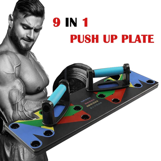 9 in 1 Push Up Rack Board Men Women Fitness Exercise Push-up Stand